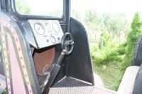 Детский паровозик: вид кабины на усадьбе Верес