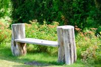 Лужайка перед домом на усадьбе Верес