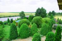 Вид на озеро с Домика Фермера на усадьбе Верес