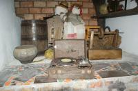 Оформление крытой танц-площадки на усадьбе Верес