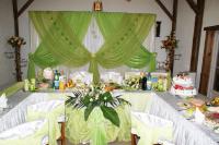 Украшение зала на усадьбе Верес