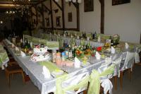 Украшение зала на усадьбе Верес