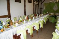 Украшение зала на усадьбе Верес